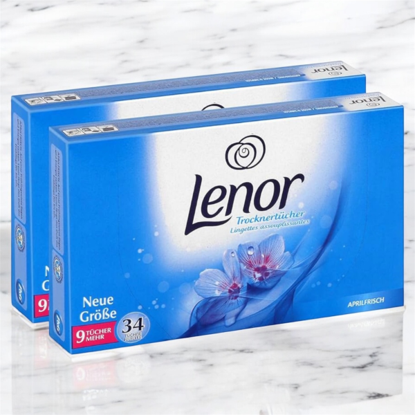 Lenor 34 lingettes Fraîcheur | Miniprix