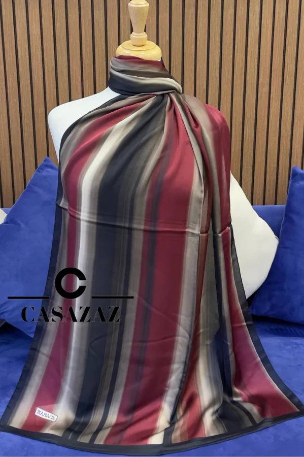 Chale Crêpe Satine Imprimé  | CasaZaz