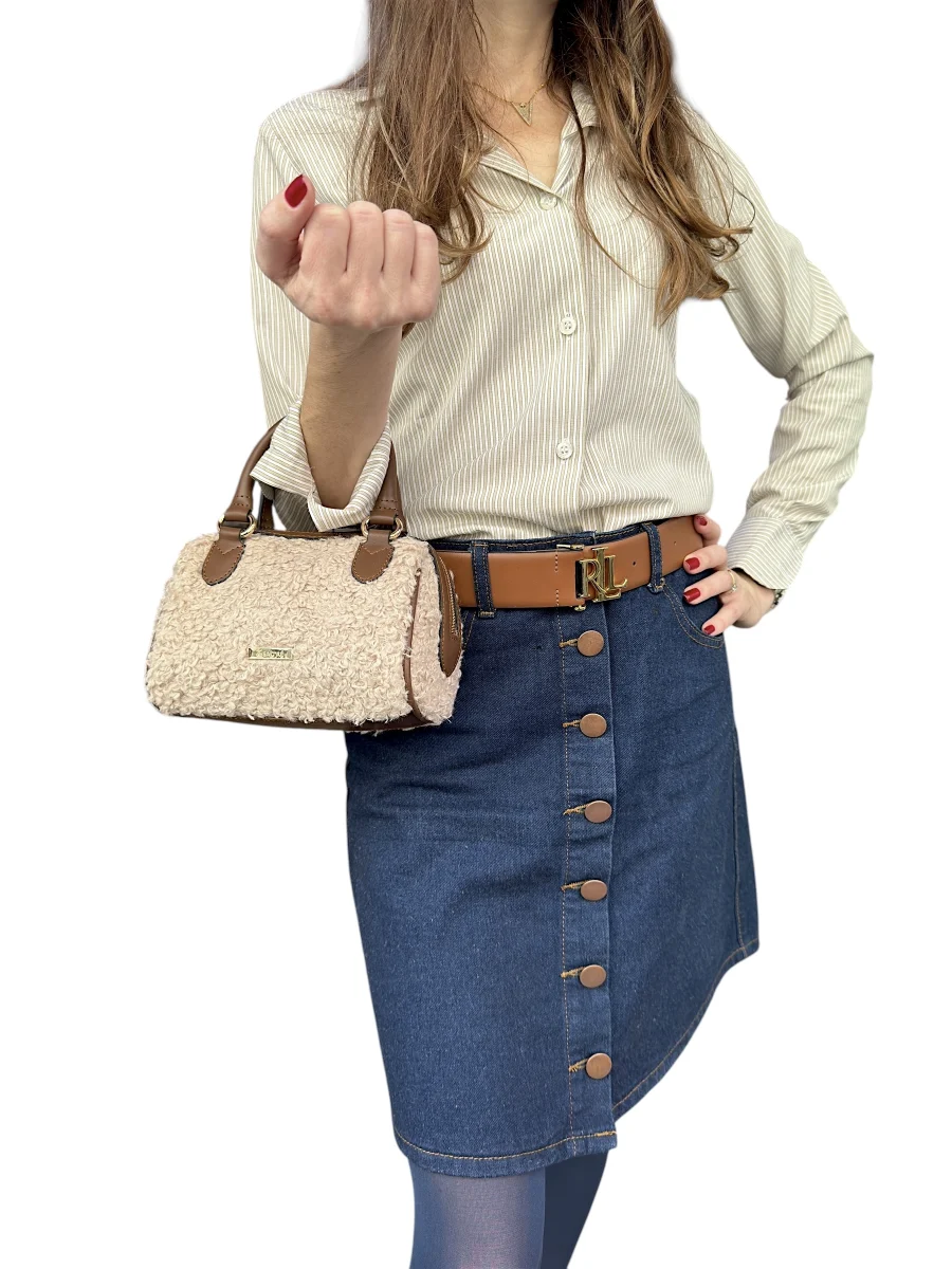 Zeila Beige Marron | Sac'ré