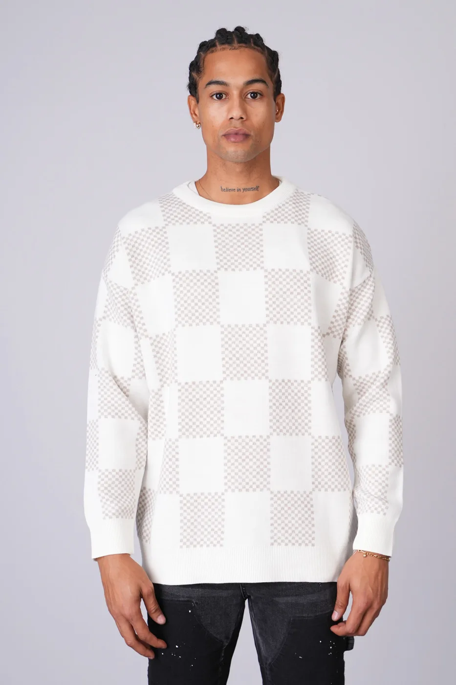 SWEAT DAMIER | STYLISH PARIS