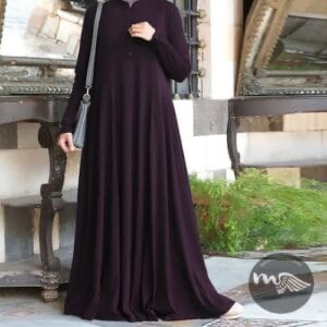 ABAYA TASNIM A BOUTONS | AMCOSMETIK