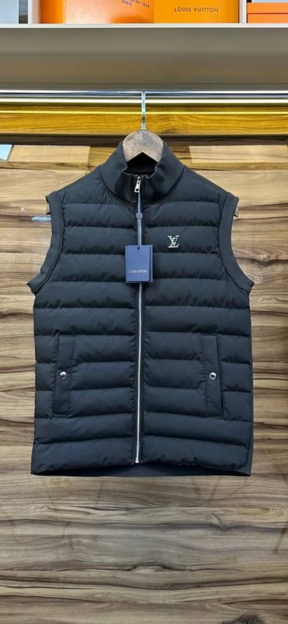 Louis Vuotton Vest Monogram Black | MASSIMOLUXURYOUTLET
