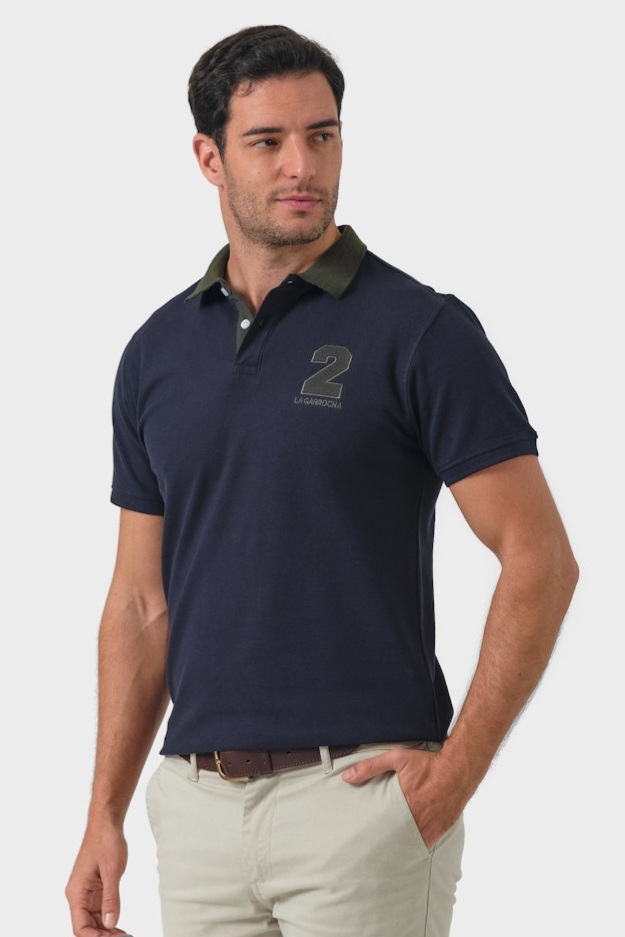 Polo Clássico Calvet Marinho La Garrocha 788 | Definne