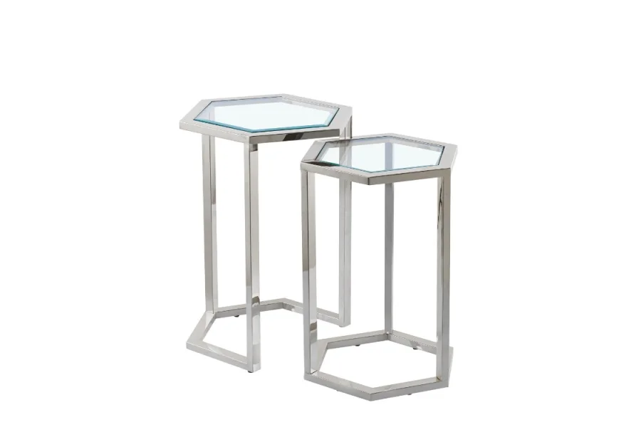 Gueridon gigogne hexagona  | MULTI-AFFAIRES