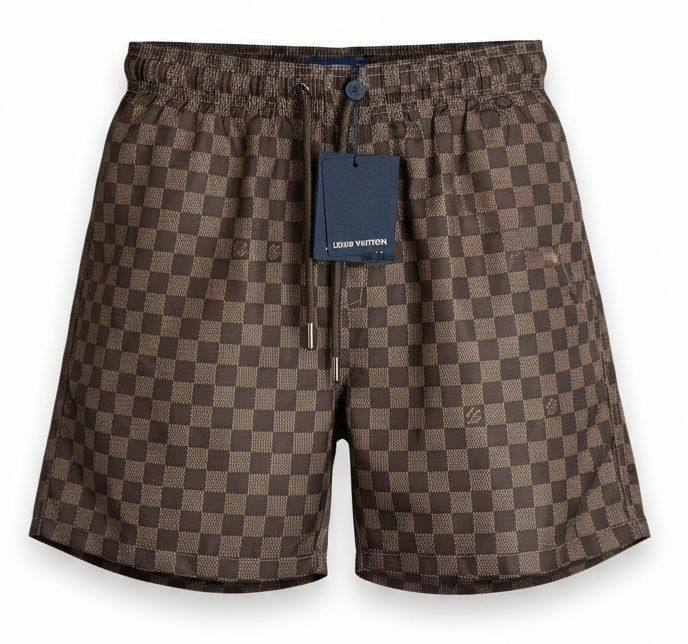 Louis Vuitton Swimming Short Brown  | MASSIMOLUXURYOUTLET