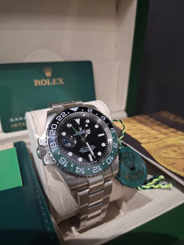 ROLEX GMT MASTER II SPRITE                                                (SCATOLA E CERTIFICATI) | Fastfashionitalia