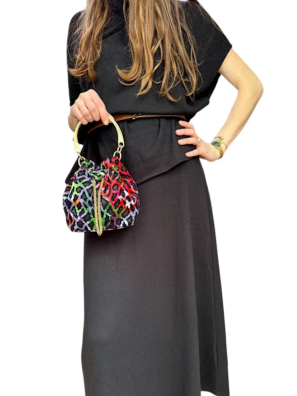 Maha Noir Multicolore  | Sac'ré