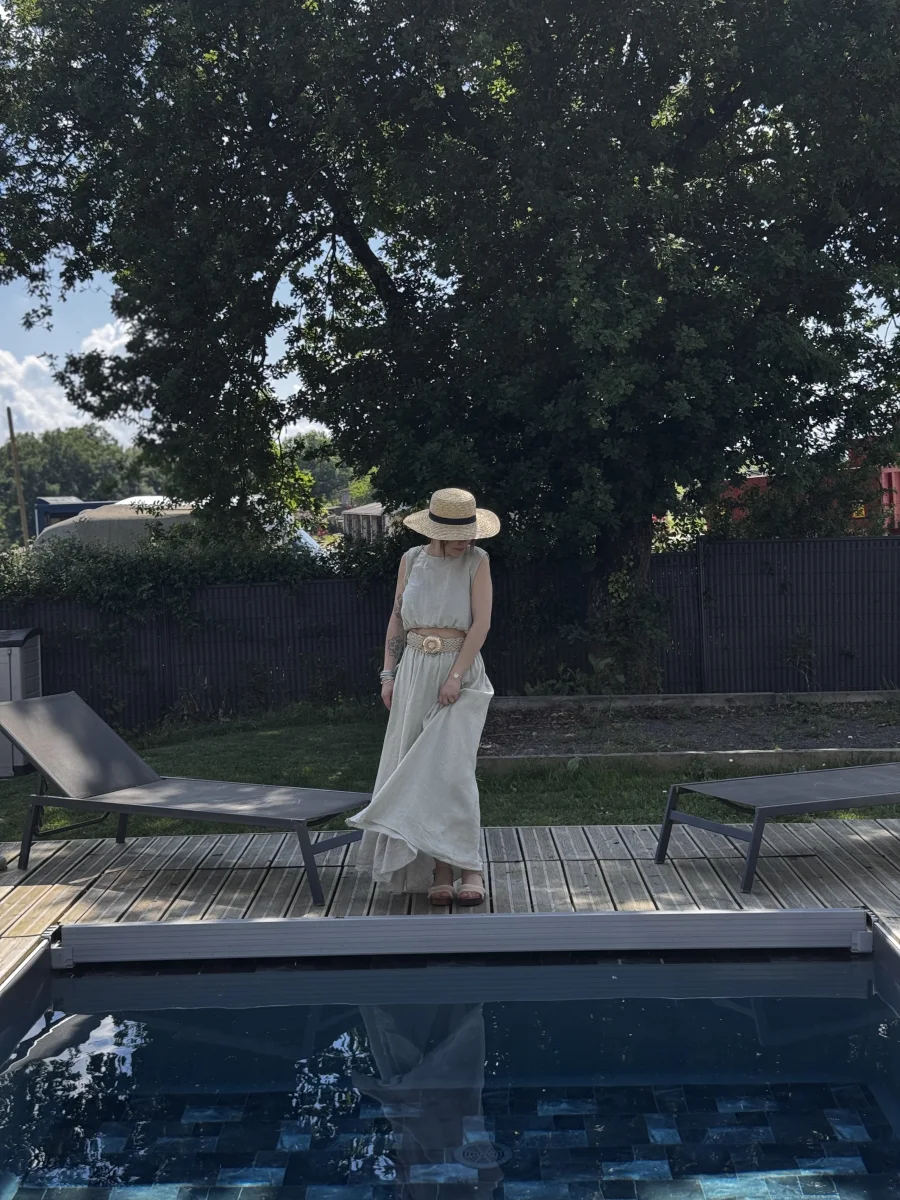 Ensemble LINO beige | Les bohemiennes Le Bouscat