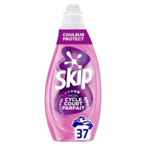 Skip Lessive liquide Mon Cycle Court Parfait Couleur Protect - 37 lavages  | Miniprix