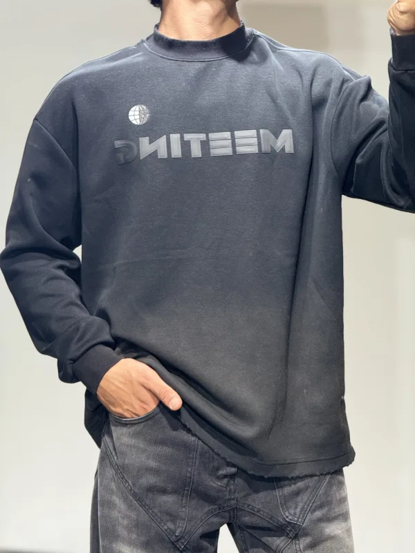 sweatshirt oversize | R9 DENIM