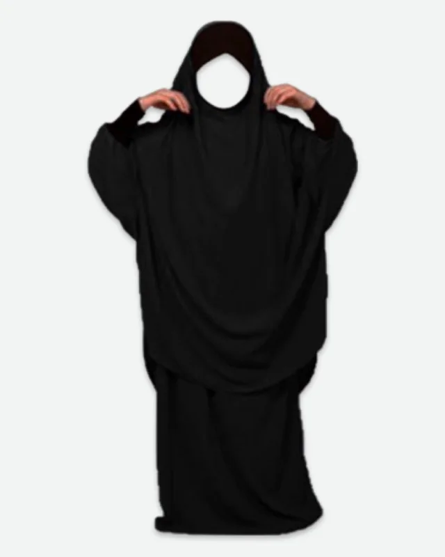 JILBAB ENFANT NOIR | AMCOSMETIK