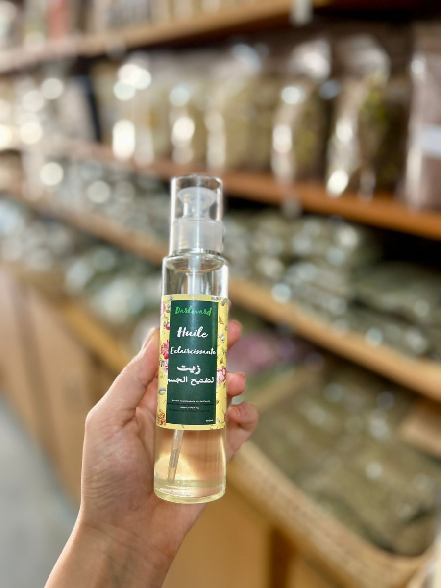 Huile éclaircissante  زيت لتبيض الجسم  | DARLWARD