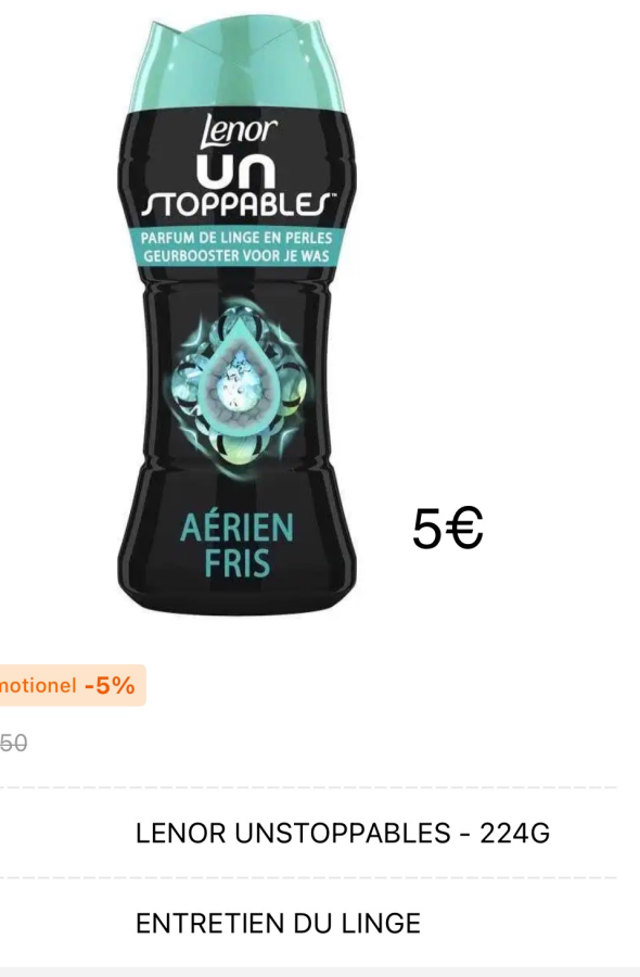 LENOR UNSTOPPABLES - 224G | fresh home