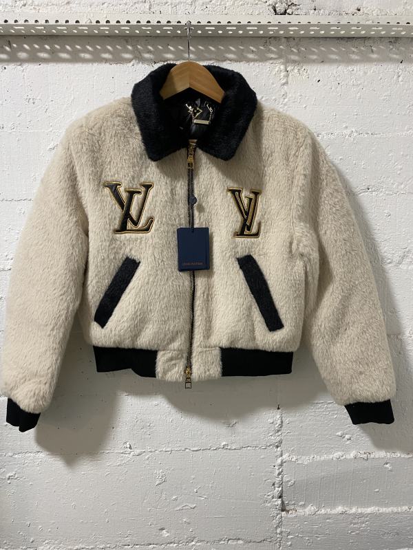 Louis Vuitton Women Blouson Jacket Milk/White | MASSIMOLUXURYOUTLET
