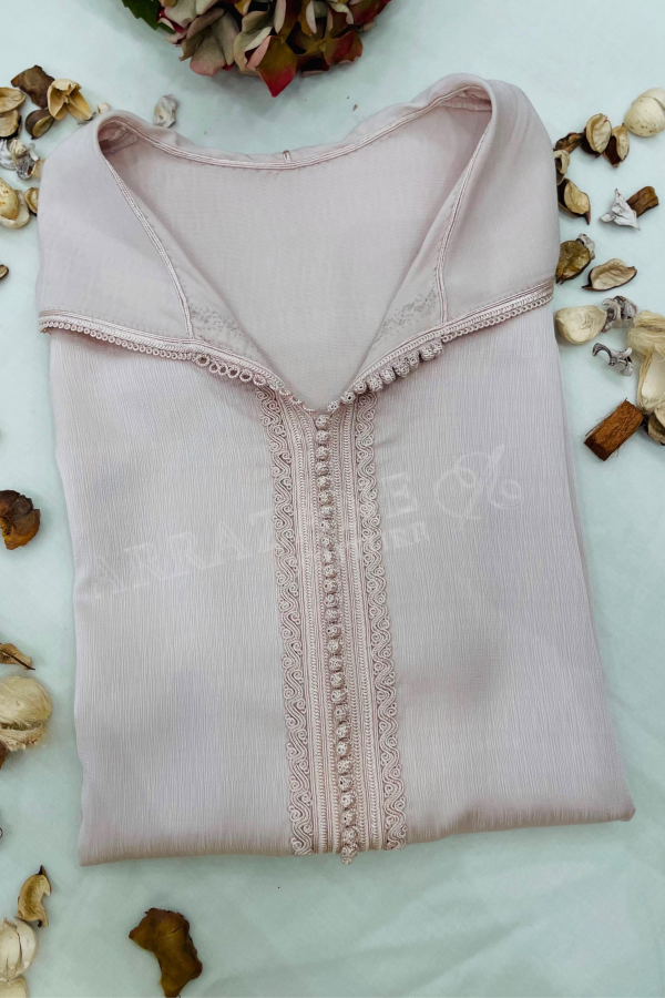 Dejllaba Crêpe Zwak Maalam beige | CasaZaz