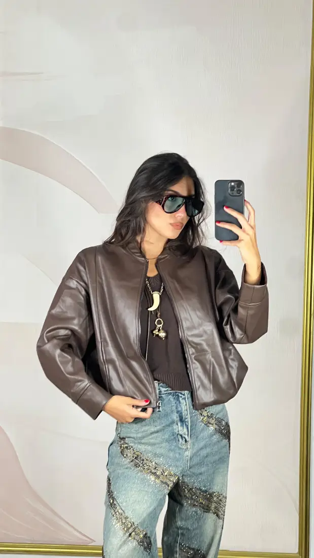Bomber  Ecopelle  | ELIS MODA