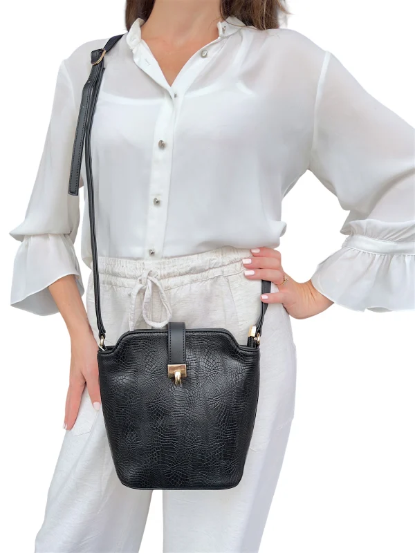 Paula Lézard Noir | Sac'ré