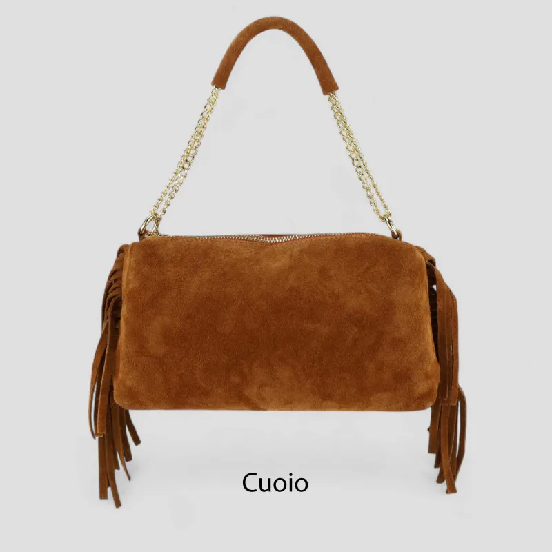 6074 - Borsa in camoscio  | Carvin Bags