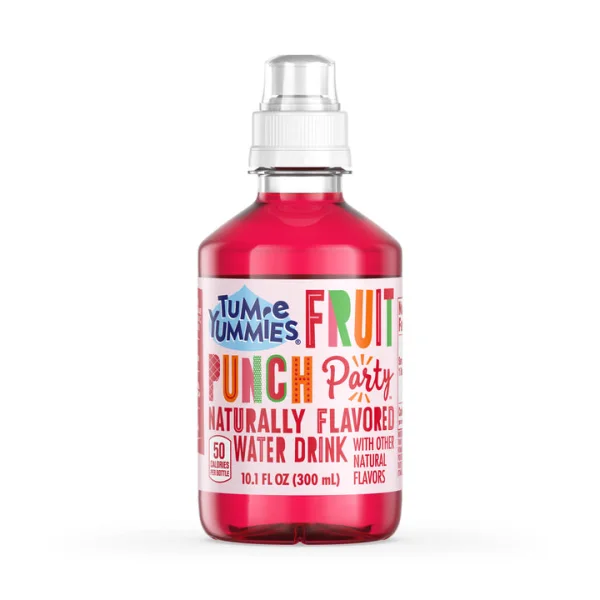 Tum-e Yummies Fruit Punch Party Naturally Fruit Water, 10.1 fl oz, Bottle | Hit-The-Stage Pharmacy