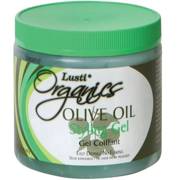 Lusti Organics Olive Oil Styling Gel - Extra Hold, 16oz | Hit-The-Stage Pharmacy