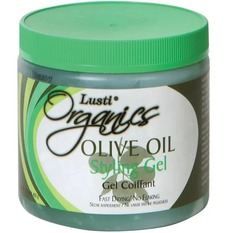 Lusti Organics Olive Oil Styling Gel - Extra Hold, 16oz | Hit-The-Stage Pharmacy