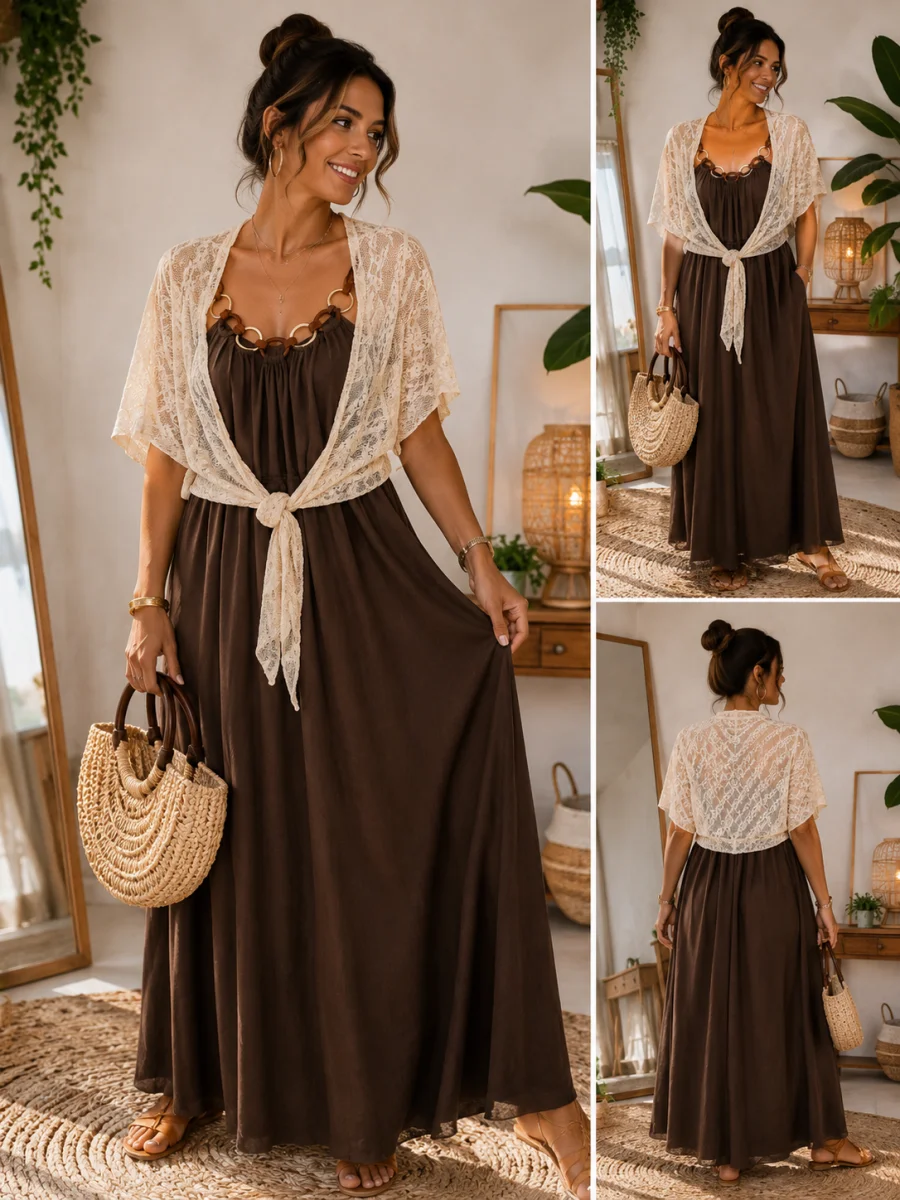 Boléro " luna " ecru 36 au 52 | Les Chics Filles by Sab