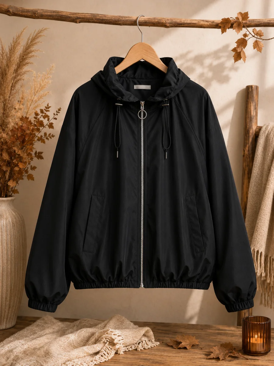veste " june " noir 40 au 50 | Les Chics Filles by Sab