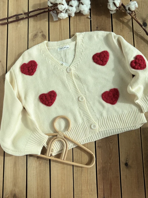 Gilet  coeurs  ❤️ | Lena in Love 