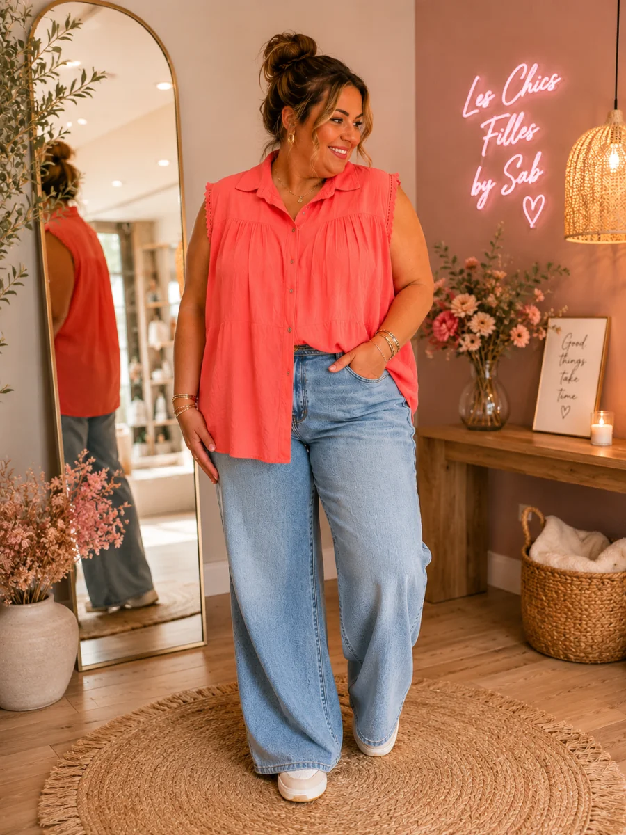 Top " marion" 38 au 48/50 | Les Chics Filles by Sab 