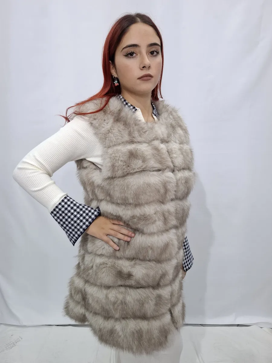 Pelliccia smanicata | R&Sabbigliamento