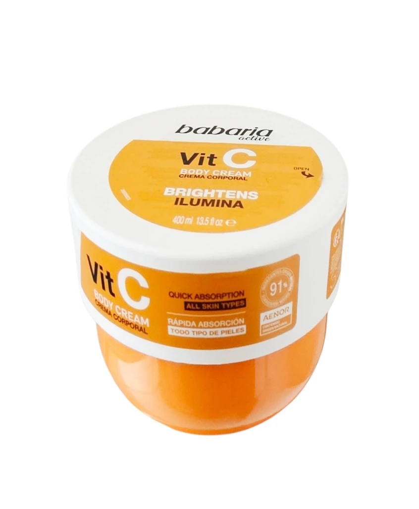 Crème corporelle Vitamine C+ - Babaria | Dîna Shop'