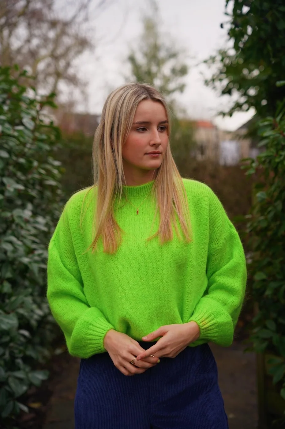 Short Knit Sweater | Salsa Color