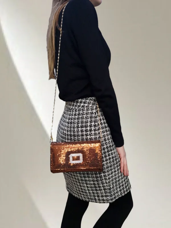 Lisa Pailleté Bronze | Sac'ré