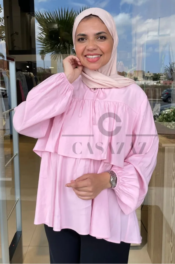 Blouse double volant | CasaZaz