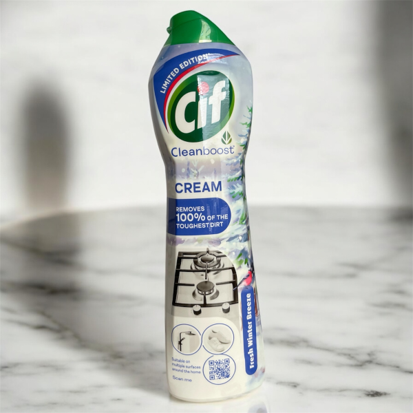Cif   Winter   Breeze   Cream   Cleaner 500ml   –   UK   Made   |   Limited   Edition | Miniprix