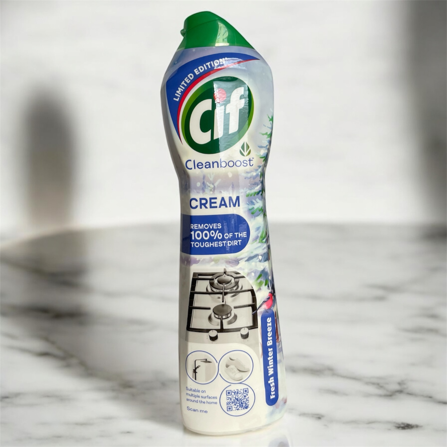 Cif   Winter   Breeze   Cream   Cleaner 500ml   –   UK   Made   |   Limited   Edition | Miniprix