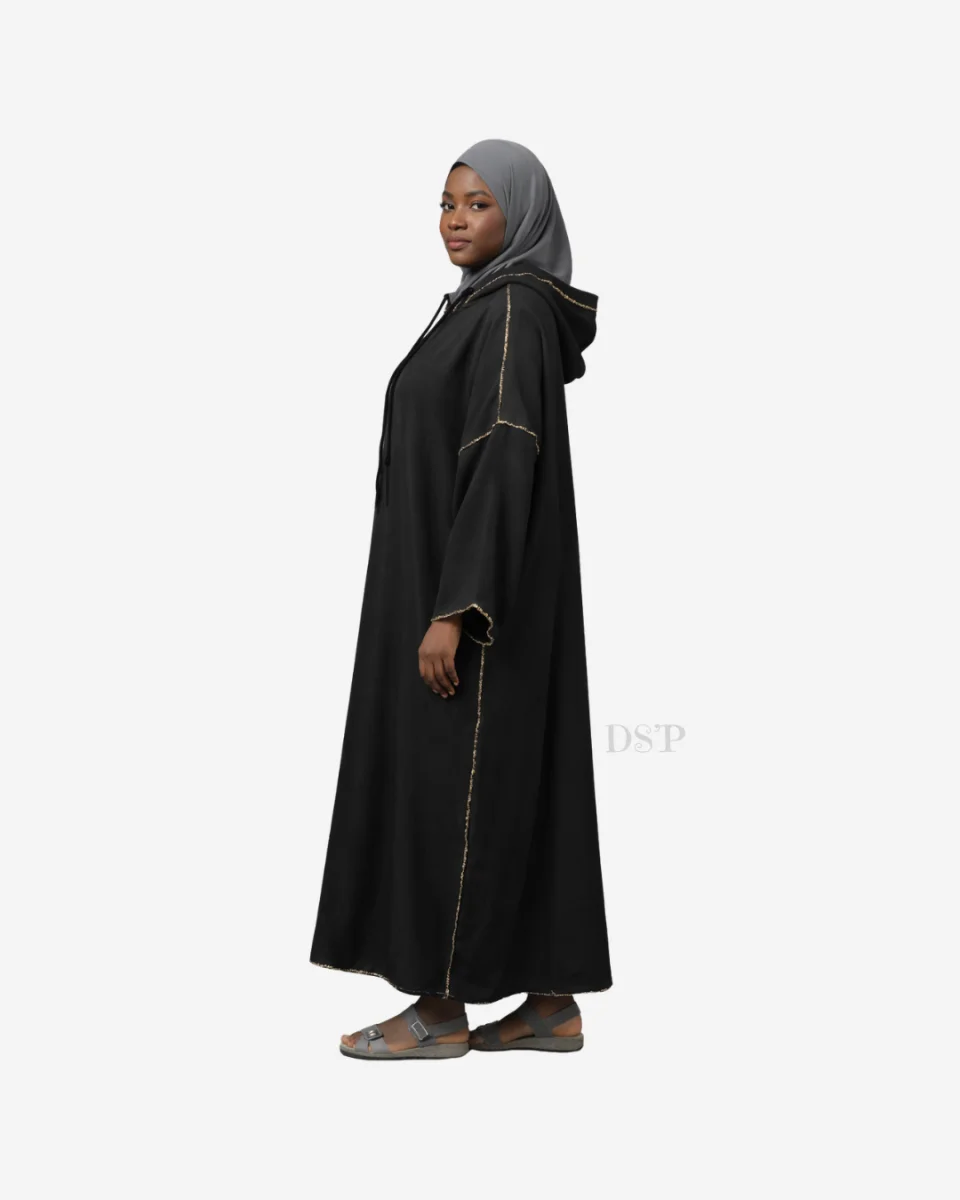 Robe longue à capuche - Luna - Taille Unique | Dîna Shop'