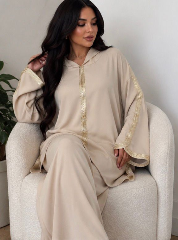 Ensemble kaftan | Pink Corner 974