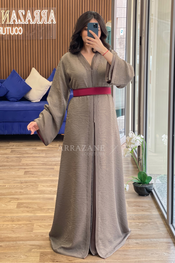 Takchita zwak mallam doubleur taupe | CasaZaz