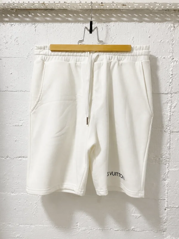 Louis Vuitton Cotton Jersey Shorts White | 
