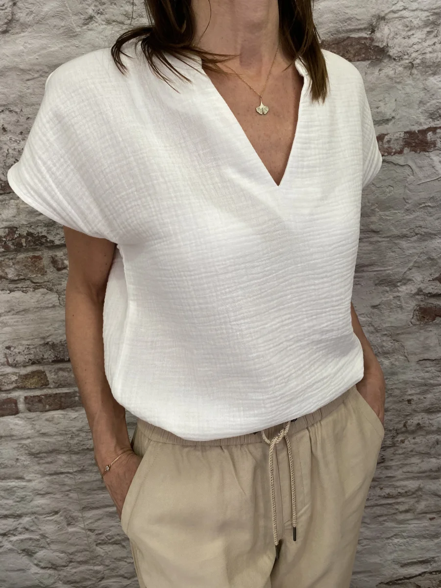 Top gaze de coton only | Jus de coco 