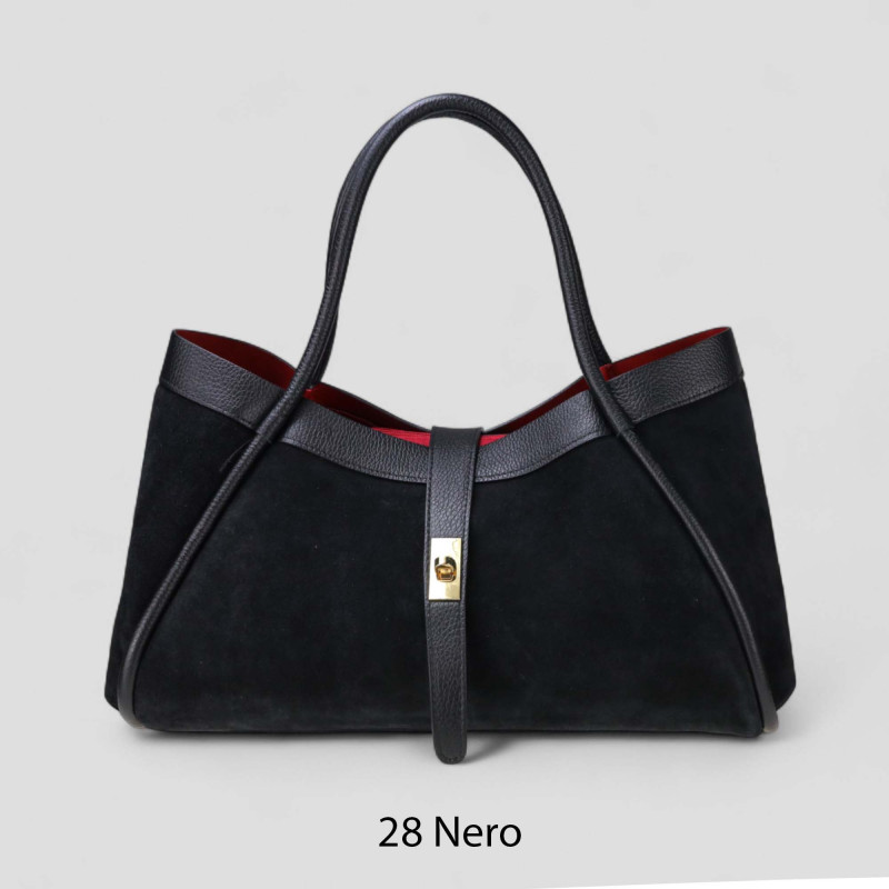 6098 - Borsa in camoscio  | Carvin Bags