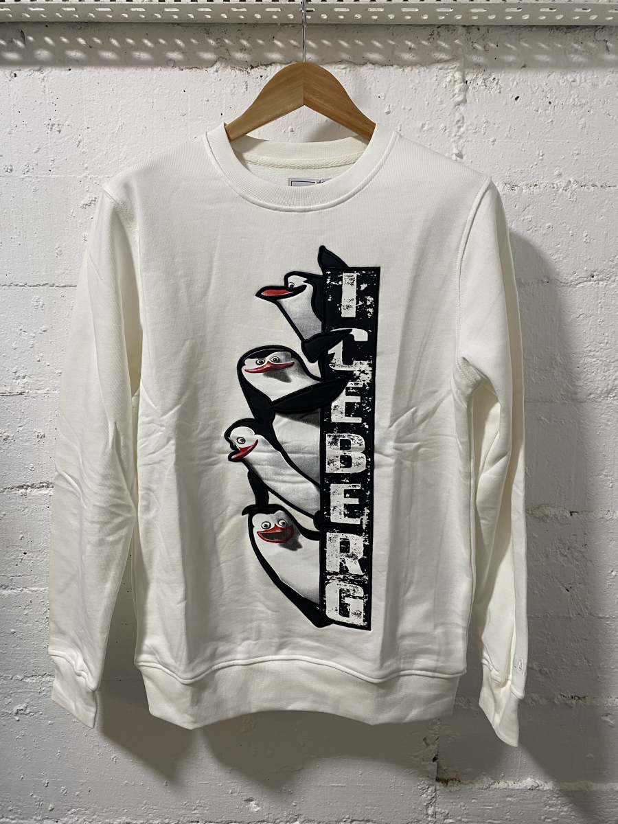 Iceberg Pinguin Sweatshirt White | MASSIMOLUXURYOUTLET