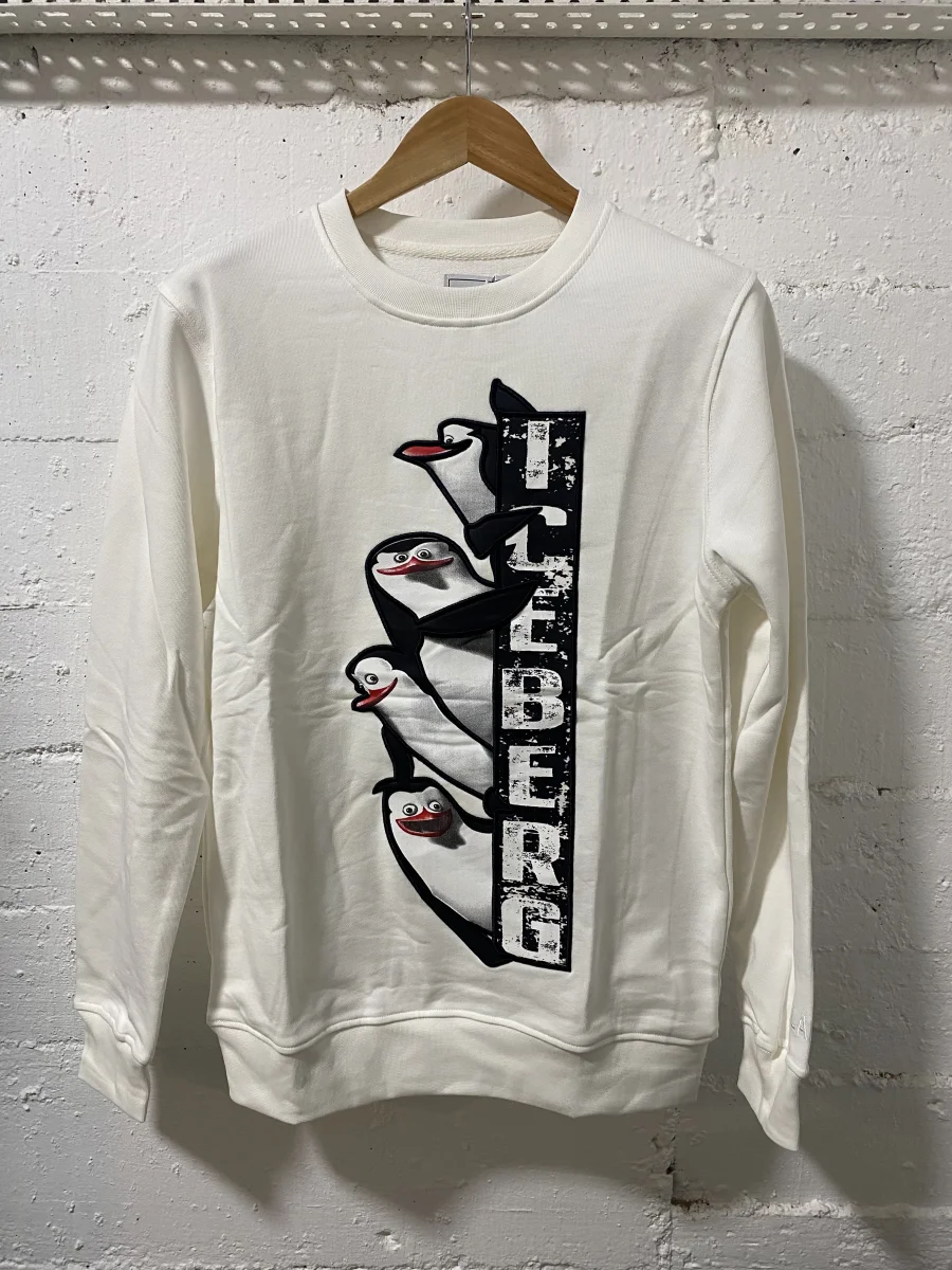 Iceberg Pinguin Sweatshirt White | MASSIMOLUXURYOUTLET
