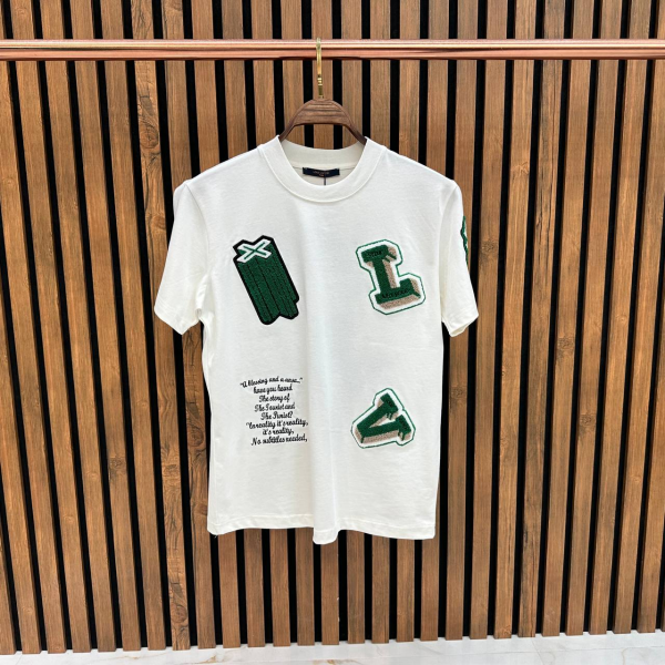 Louis Vuitton T-Shirt White/Green  | 