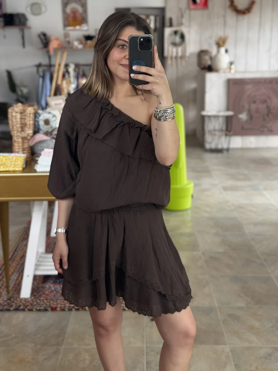 Ensemble NAIA chocolat | Les bohemiennes Le Bouscat