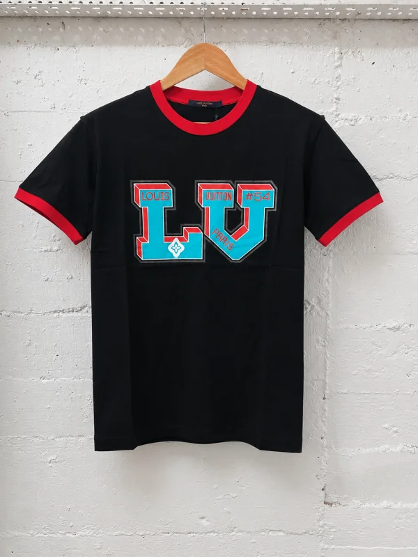 Louis Vuitton T-Shirt Black/Red | 
