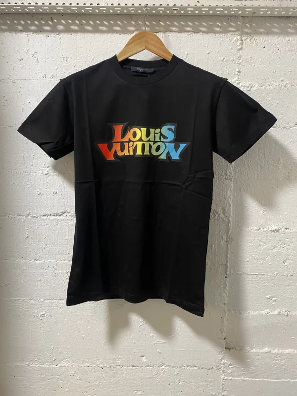 Louis Vuitton T-Shirt Black Print  | MASSIMOLUXURYOUTLET