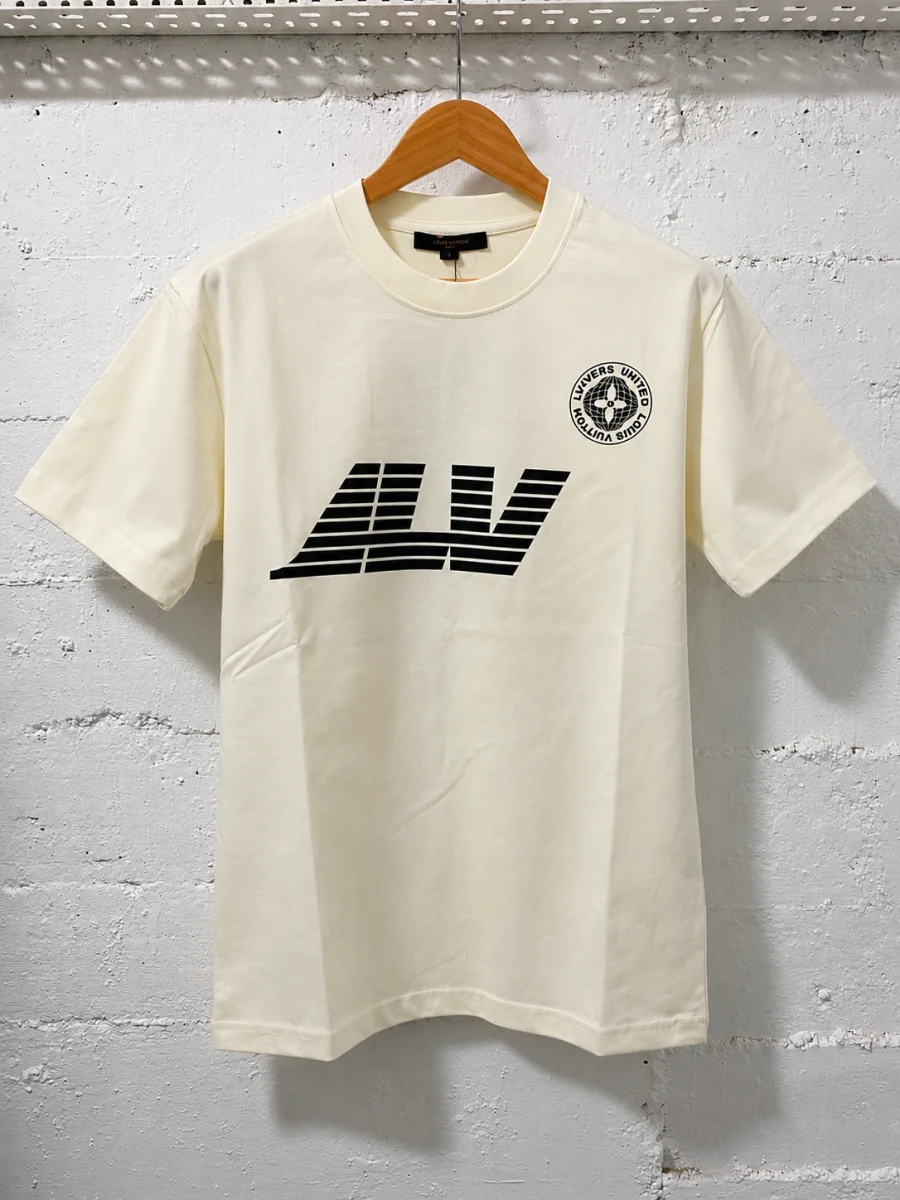 Louis Vuitton T-Shirt Vers United Milk White | MASSIMOLUXURYOUTLET
