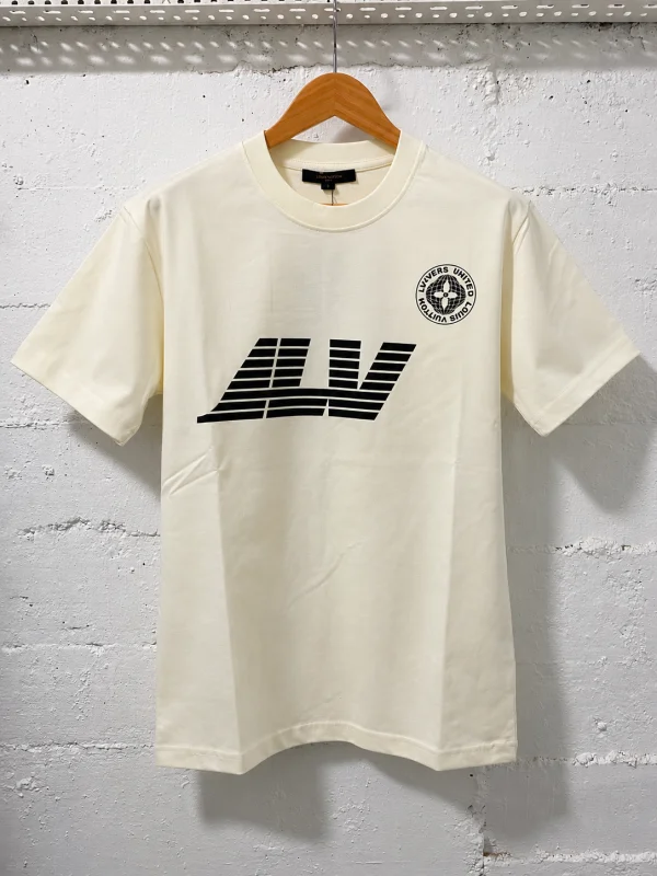 Louis Vuitton T-Shirt Vers United Milk White | MASSIMOLUXURYOUTLET